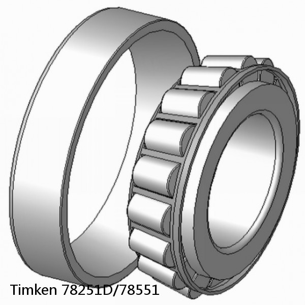 78251D/78551 Timken Tapered Roller Bearings