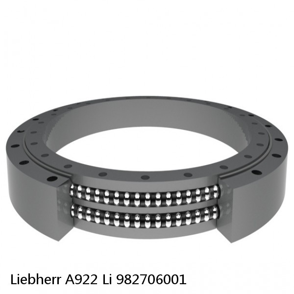 982706001 Liebherr A922 Li Slewing Ring