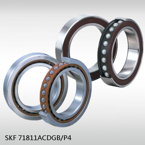 71811ACDGB/P4 SKF Super Precision,Super Precision Bearings,Super Precision Angular Contact,71800 Series,25 Degree Contact Angle