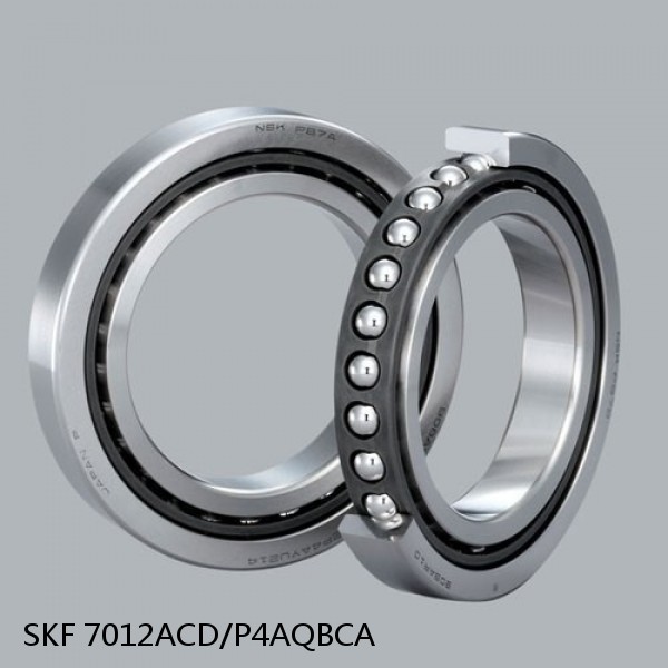 7012ACD/P4AQBCA SKF Super Precision,Super Precision Bearings,Super Precision Angular Contact,7000 Series,25 Degree Contact Angle