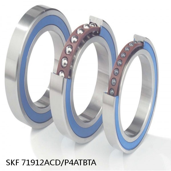 71912ACD/P4ATBTA SKF Super Precision,Super Precision Bearings,Super Precision Angular Contact,71900 Series,25 Degree Contact Angle