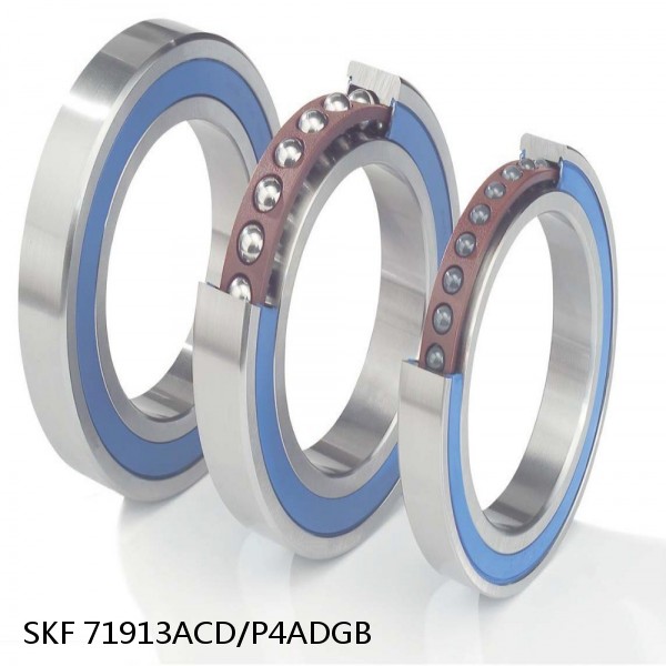 71913ACD/P4ADGB SKF Super Precision,Super Precision Bearings,Super Precision Angular Contact,71900 Series,25 Degree Contact Angle