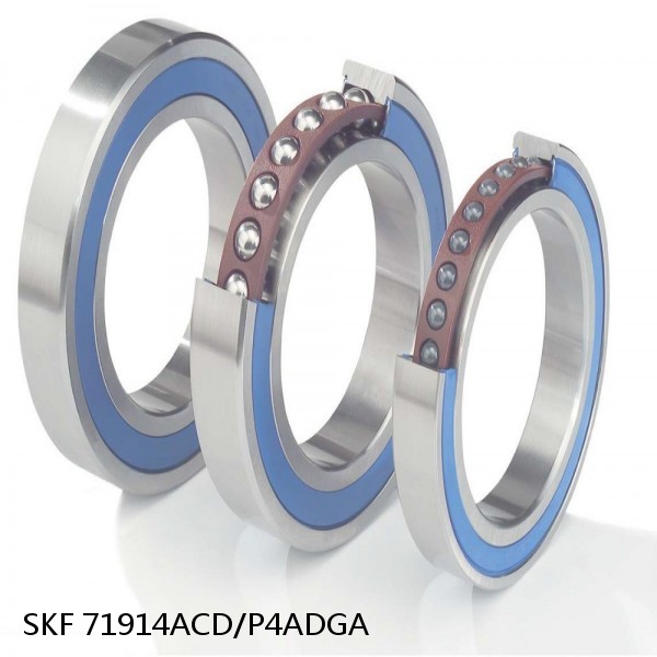 71914ACD/P4ADGA SKF Super Precision,Super Precision Bearings,Super Precision Angular Contact,71900 Series,25 Degree Contact Angle